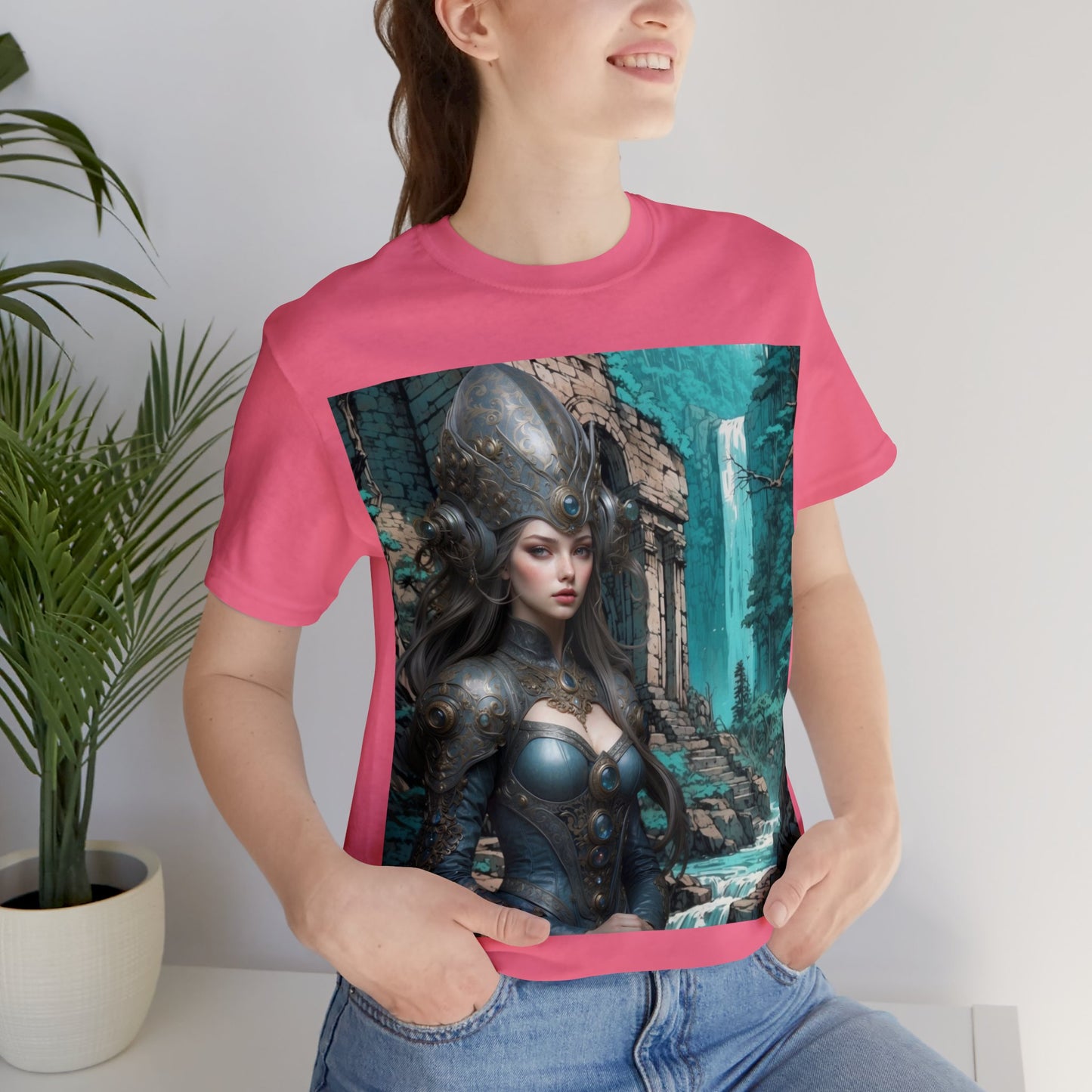 Warrior Princess | HD Graphic | Fantasy | Anime | Unisex | Men's | Women's | Tee | T-Shirt