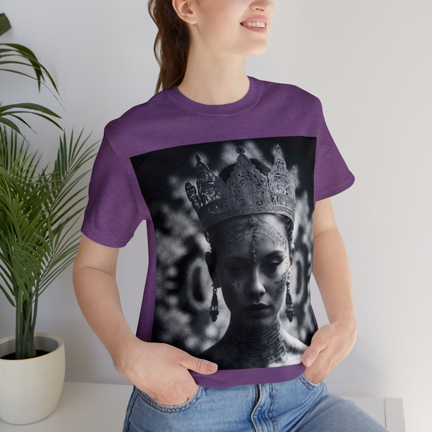 You Should See Me In A Crown | Photorealistic Graphic | Art | Tattooed Woman | Unisex | Men's | Women's | Tee | T-Shirt