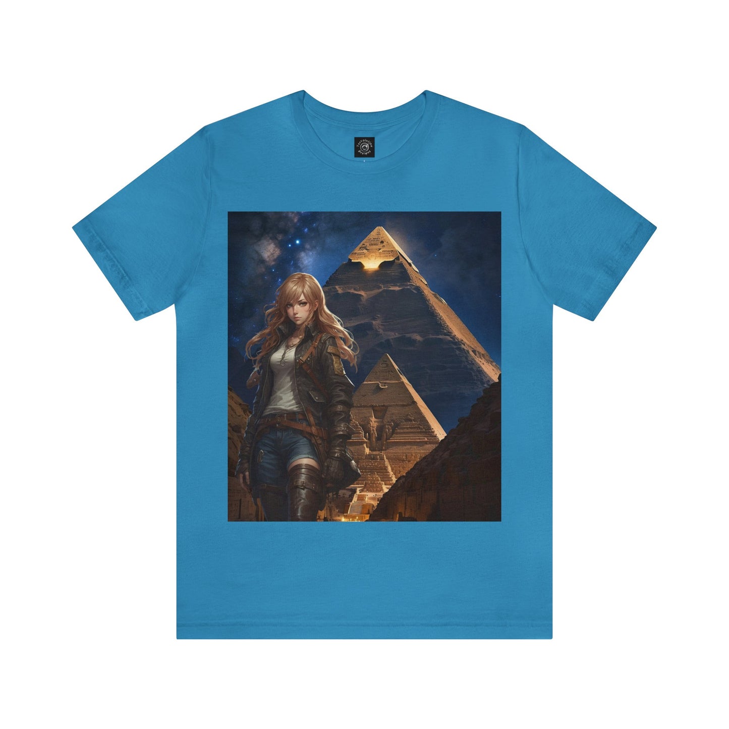 Tomb Raider Too | HD Graphic | Pyramids | Unisex | Men's | Women's | Tee | T-Shirt