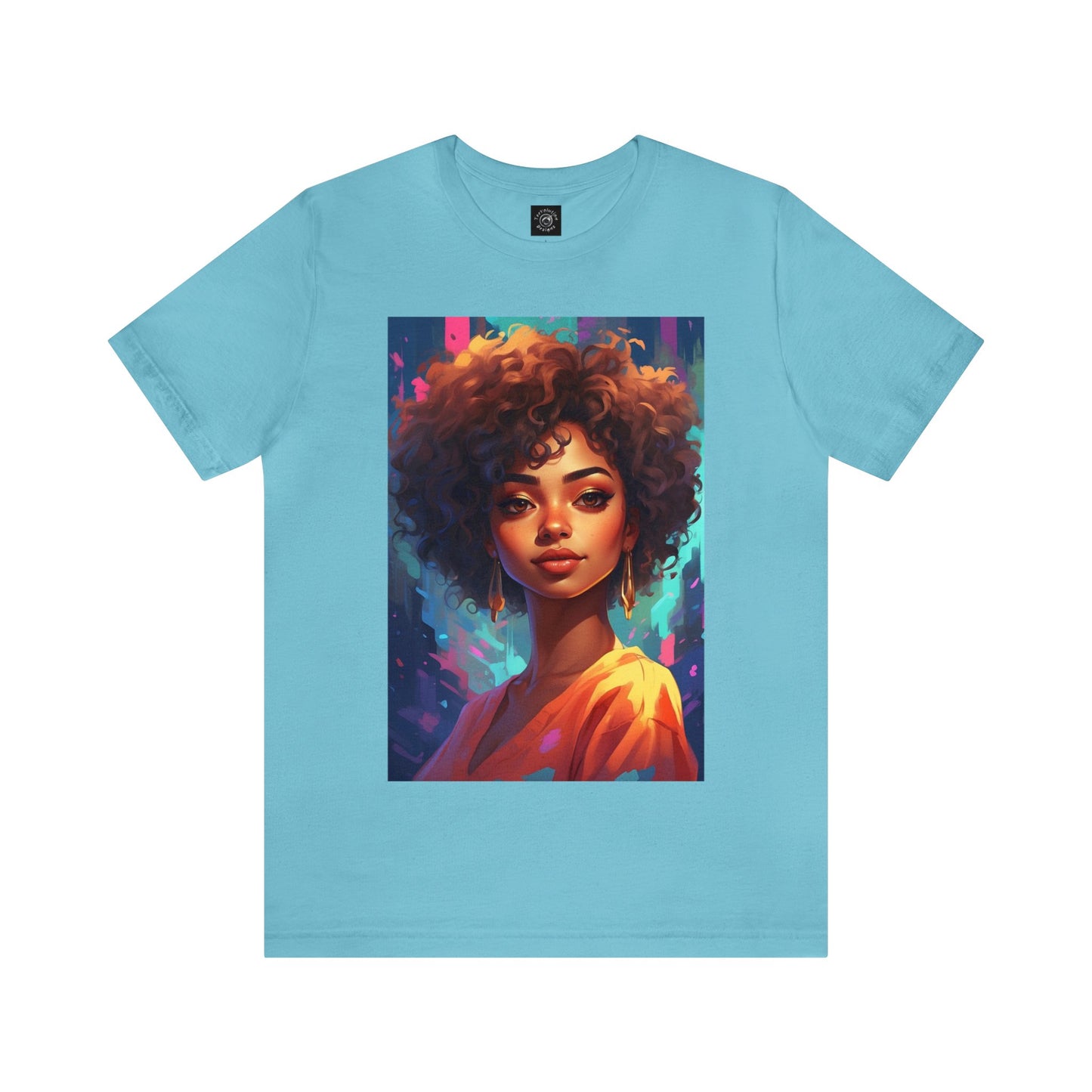 Yasmine Dreams | HD Graphic | Black Girl | Black Queens | Animated | Unisex | Men's | Women's | Tee | T-Shirt
