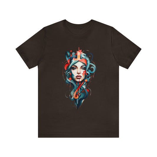 Abstract Woman's Face | HD Graphic | Classic Style | Men's | Women's | Tee | T-Shirt