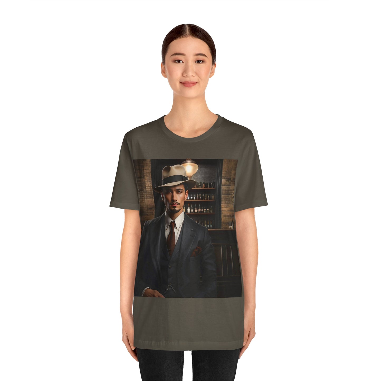 Gangster Is As Gangster Does | HD Graphic | Prohibition | Speakeasy | Unisex | Men's | Women's | Tee | T-Shirt