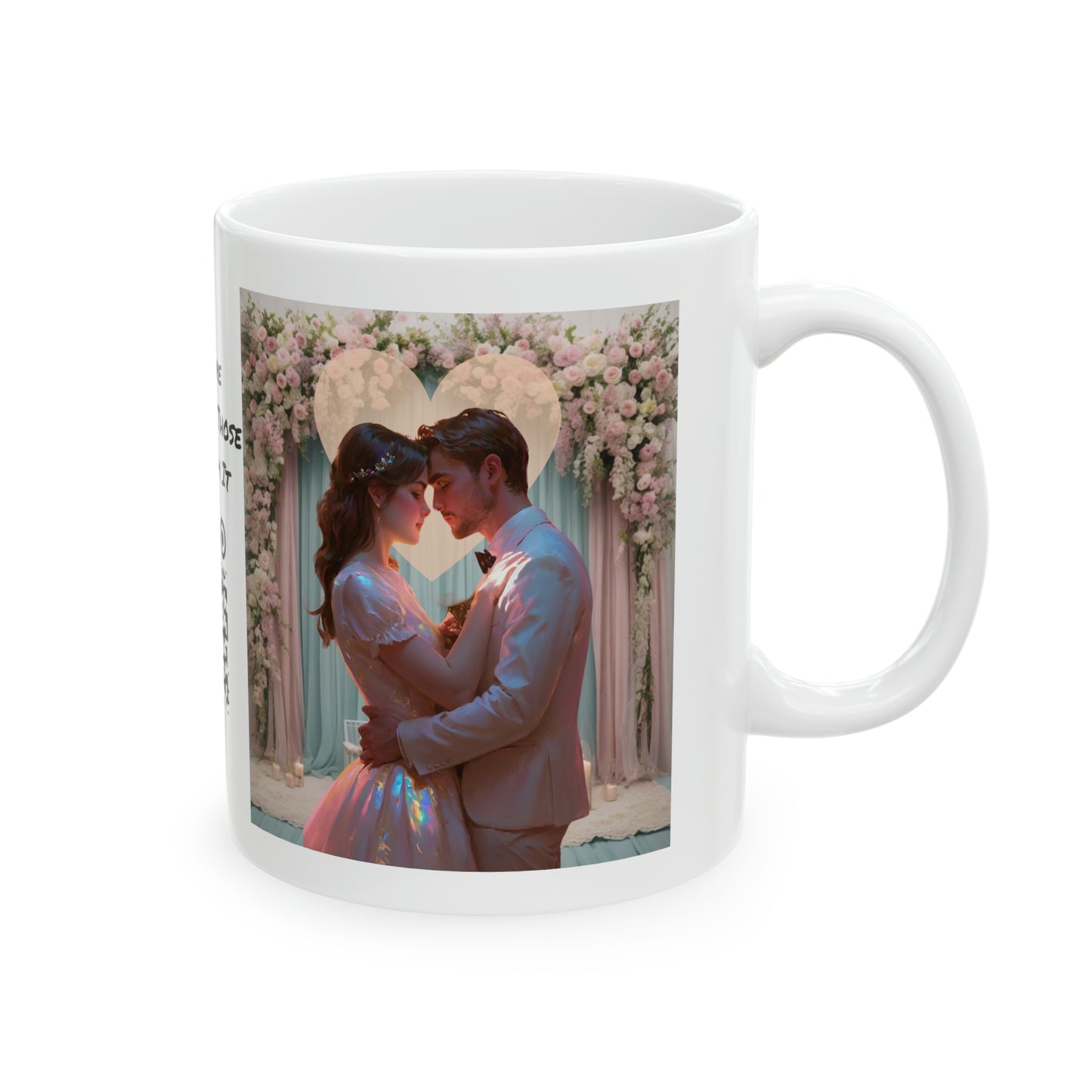 Love Is The Message | HD Graphic | Romance | Wedding | Engagement | Proposal | Coffee | Tea | Hot Chocolate | 11oz | White Mug