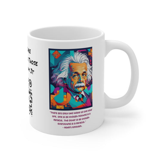 Copy of HD Graphics | Science | Geek Gift | Einstein | Ceramic Mug | 11oz