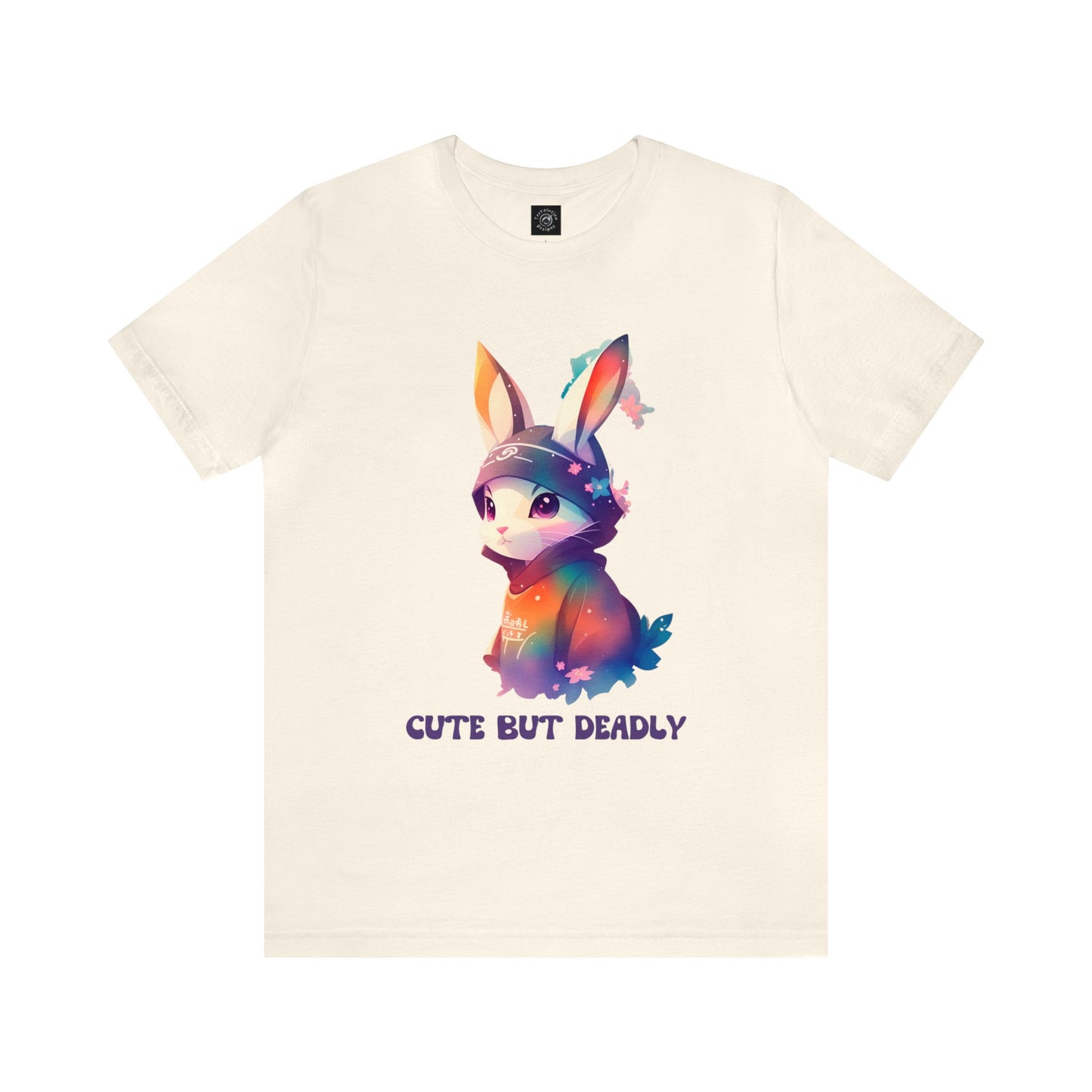 Cute But Deadly | Bunny Warrior | Cartoon | Rabbit | Usagi Yojimbo | Unisex | Men's | Women's | Tee | T-Shirt