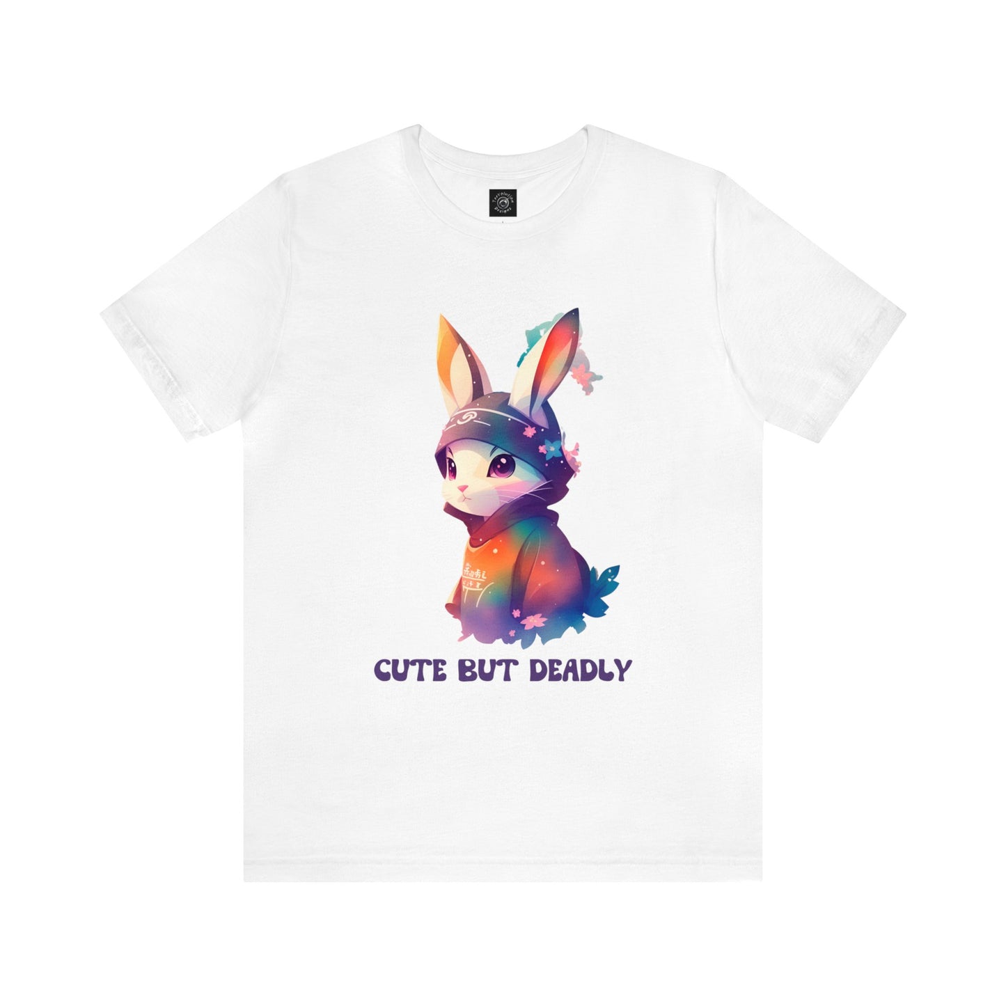 Cute But Deadly | Bunny Warrior | Cartoon | Rabbit | Usagi Yojimbo | Unisex | Men's | Women's | Tee | T-Shirt