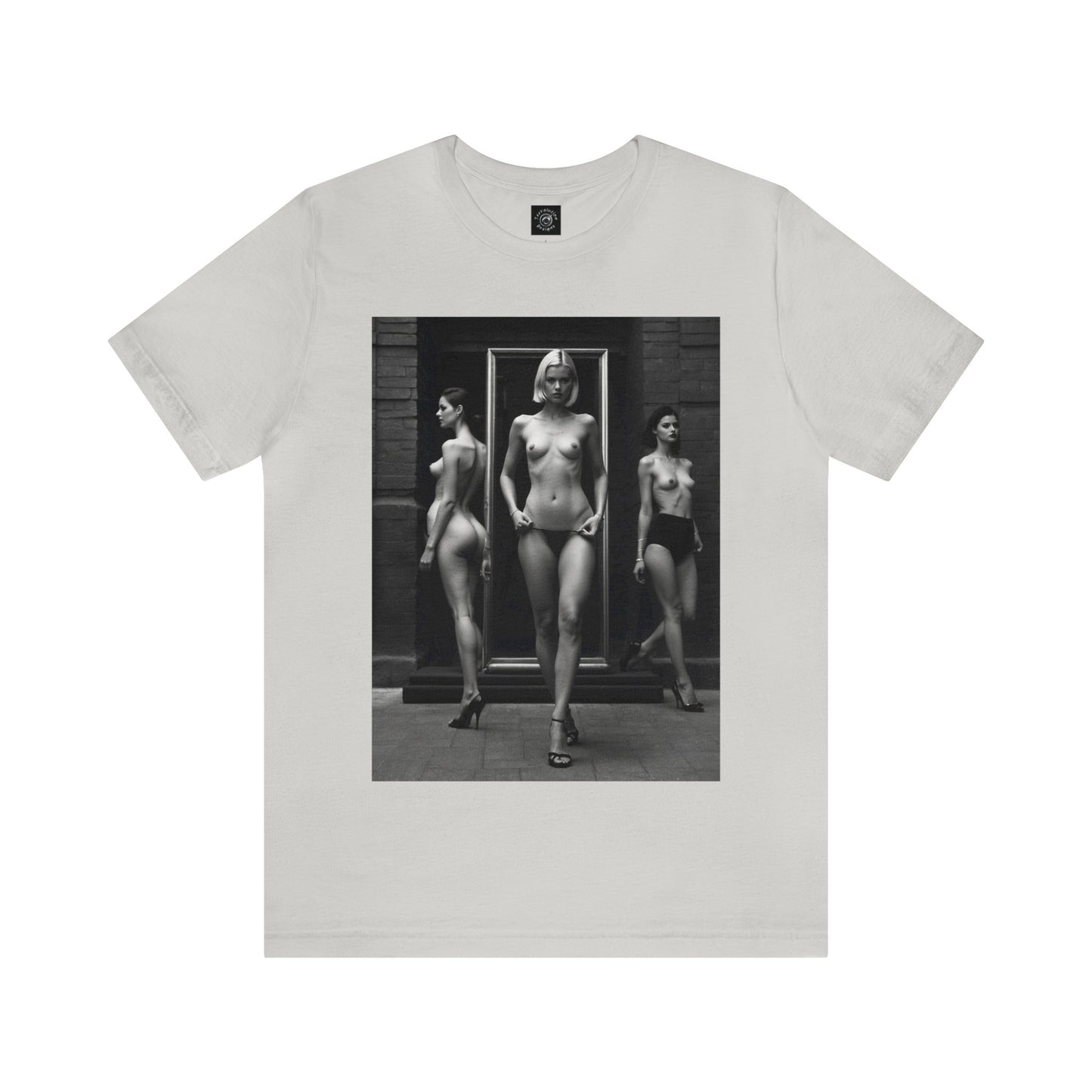 Black And White Beauties | Photorealism | Art | Nudes| Models | Fashion | HD Graphics | Unisex | Men's | Women's | Tee | T-Shirt