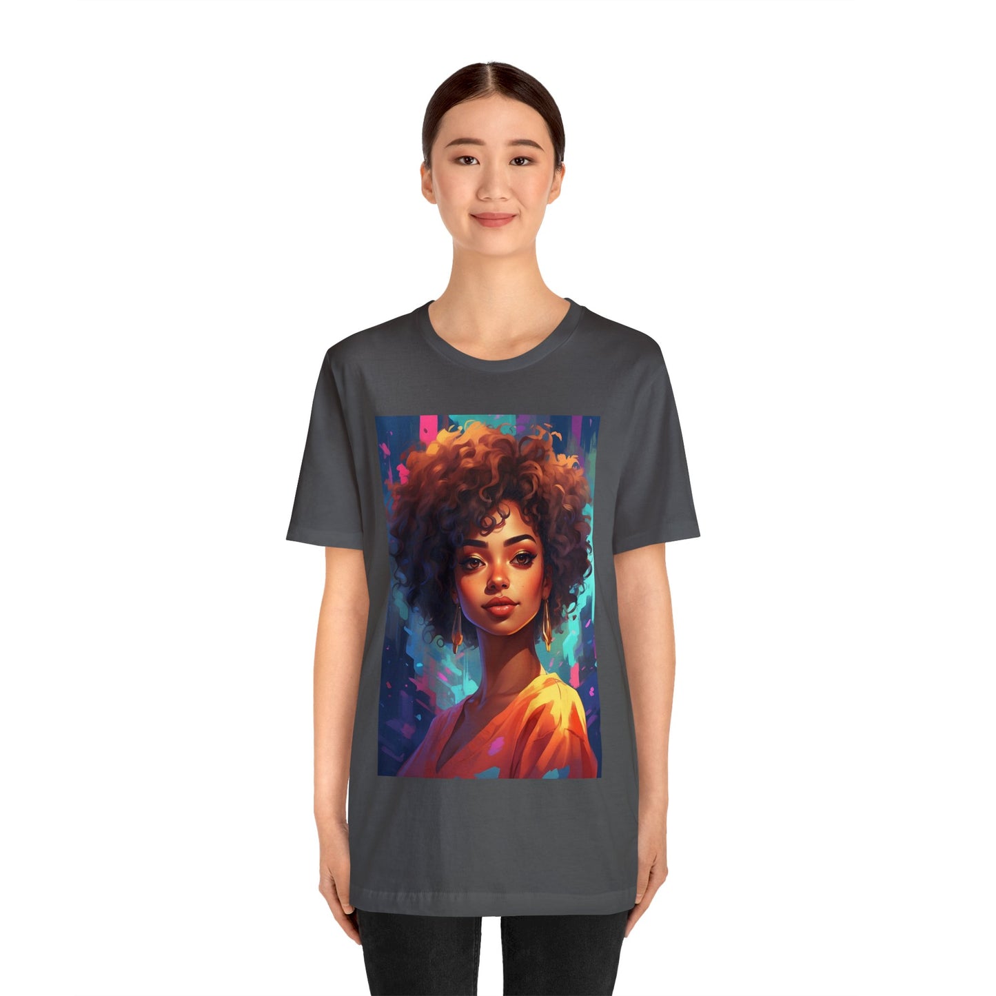 Yasmine Dreams | HD Graphic | Black Girl | Black Queens | Animated | Unisex | Men's | Women's | Tee | T-Shirt