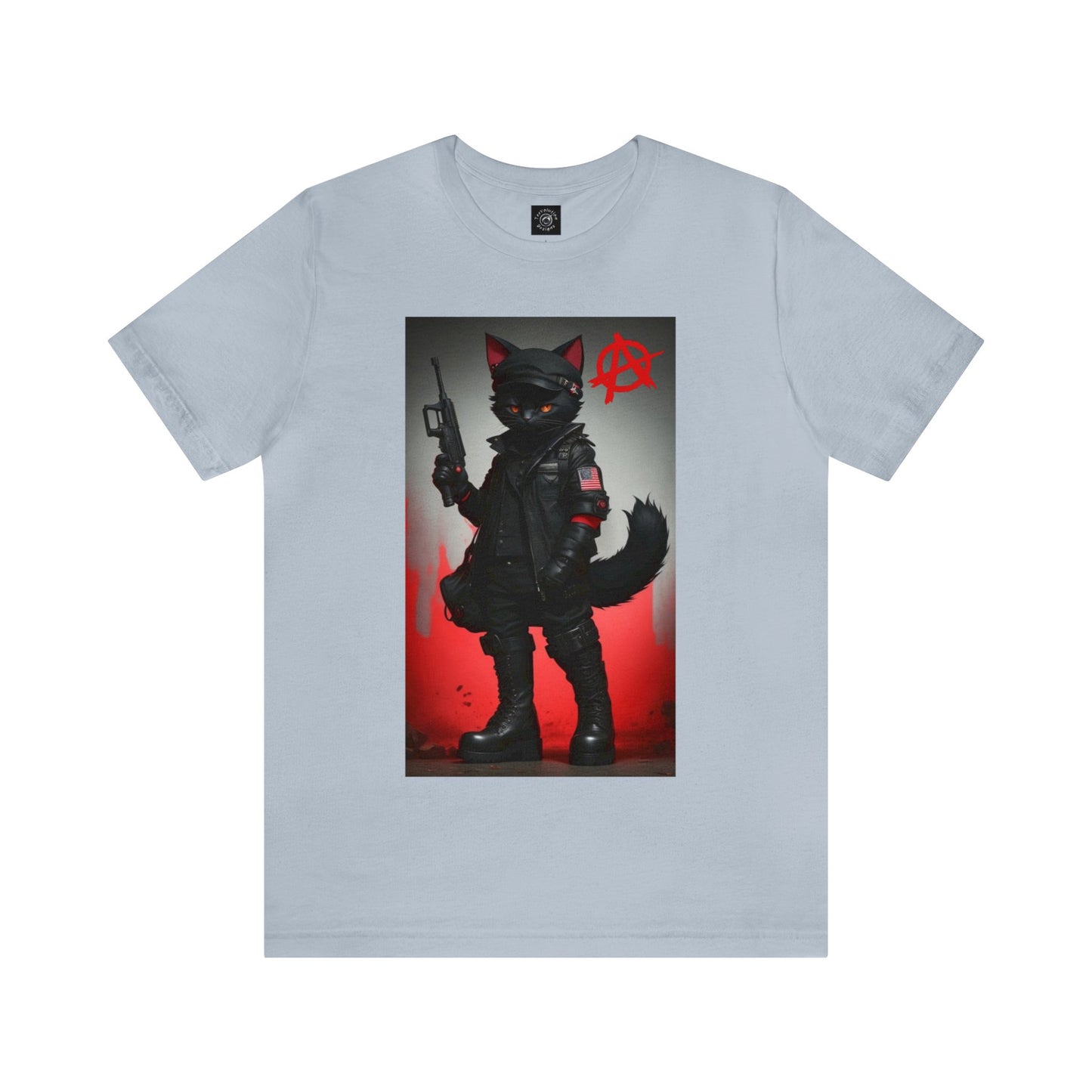 Sabo Tabbi | Anarchy | Pro Union | Historic | Black Cat | HD Graphic | Sabo Tabby IWW | Unisex | Men's | Women's | Tee | T-Shirt