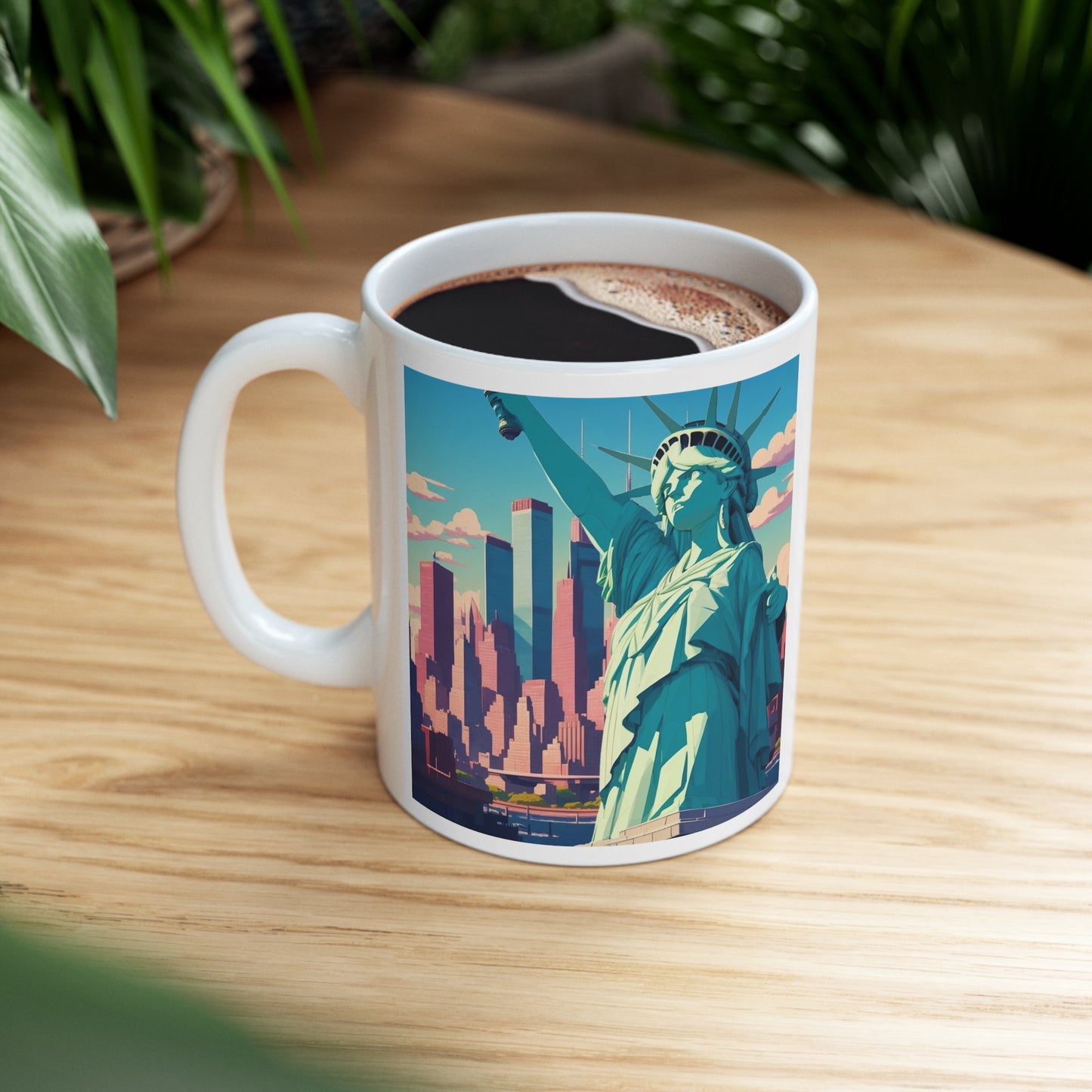 Statue of Liberty | Lady Liberty | Patriotic Gift | NYC | New York City | Independence Day | July 4th | America | Freedom | Mug 11oz