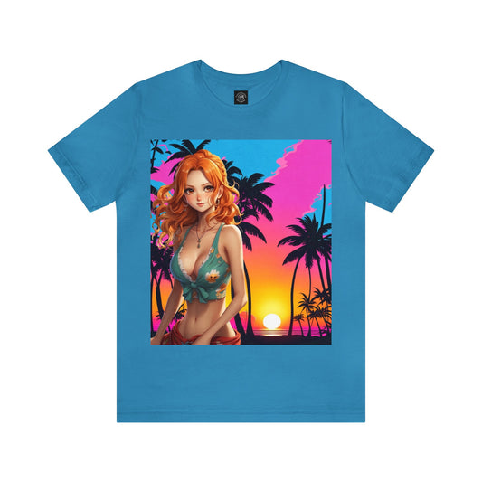 Summer Vibes |  Beach | Miami | Fun | Cute | Playful | HD Graphic | Unisex | Men's | Women's | Tee | T-Shirt