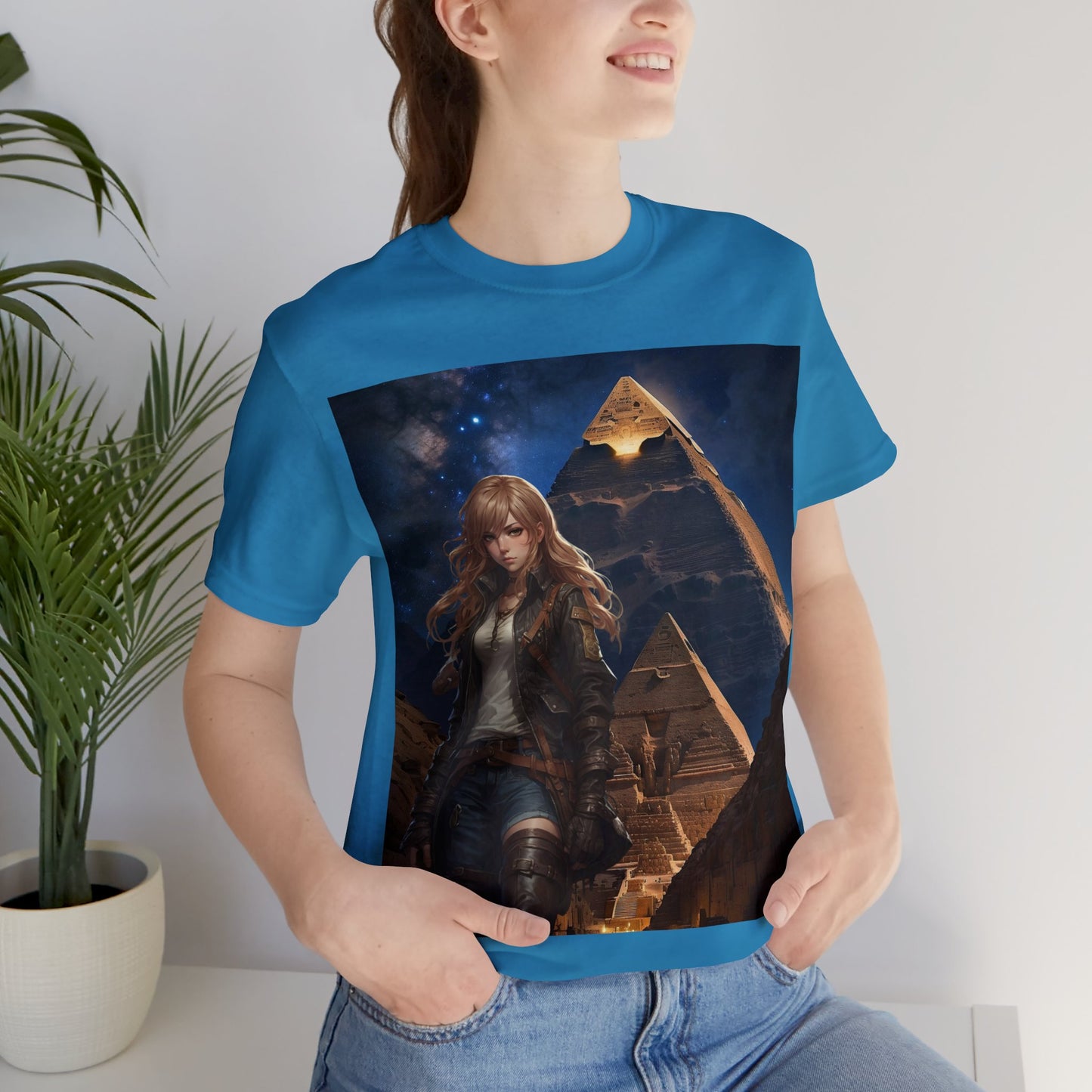 Tomb Raider Too | HD Graphic | Pyramids | Unisex | Men's | Women's | Tee | T-Shirt