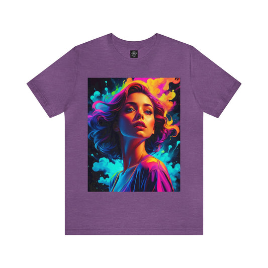 Holi Girl | HD Graphics | Festival of Colors | Vibrant | Coquette | Unisex | Men's | Women's | Tee | T-Shirt