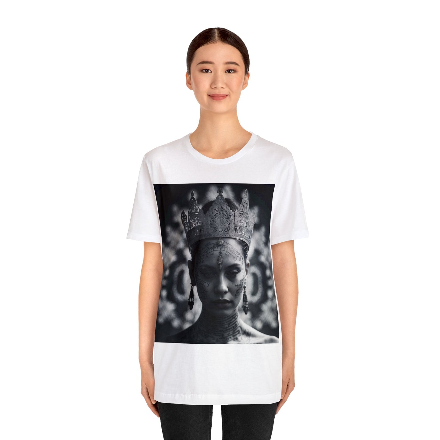 You Should See Me In A Crown | Photorealistic Graphic | Art | Tattooed Woman | Unisex | Men's | Women's | Tee | T-Shirt