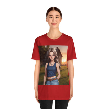 Country Girl | HD Graphic | Pretty Girl | Unisex | Men's | Women's | Tee | T-Shirt