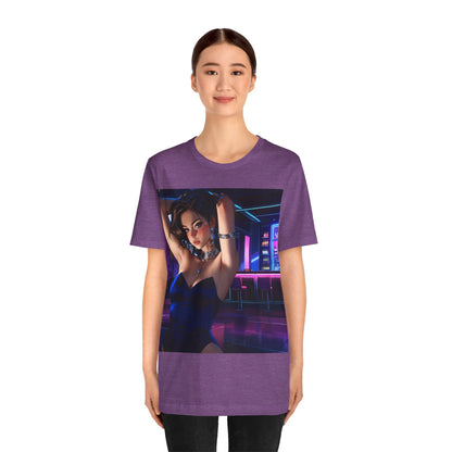 Before The Storm | HD Graphic | Anime | Waitress | Neon Colors | Unisex | Men's | Women's | Tee | T-Shirt