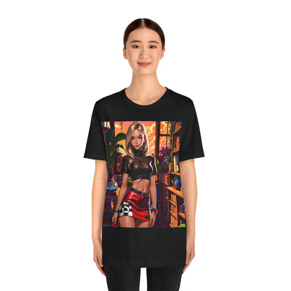 The Golden Hour | Anime | Mini Skirt | Pretty Girl | Unisex | Men's | Women's | Tee | T-Shirt