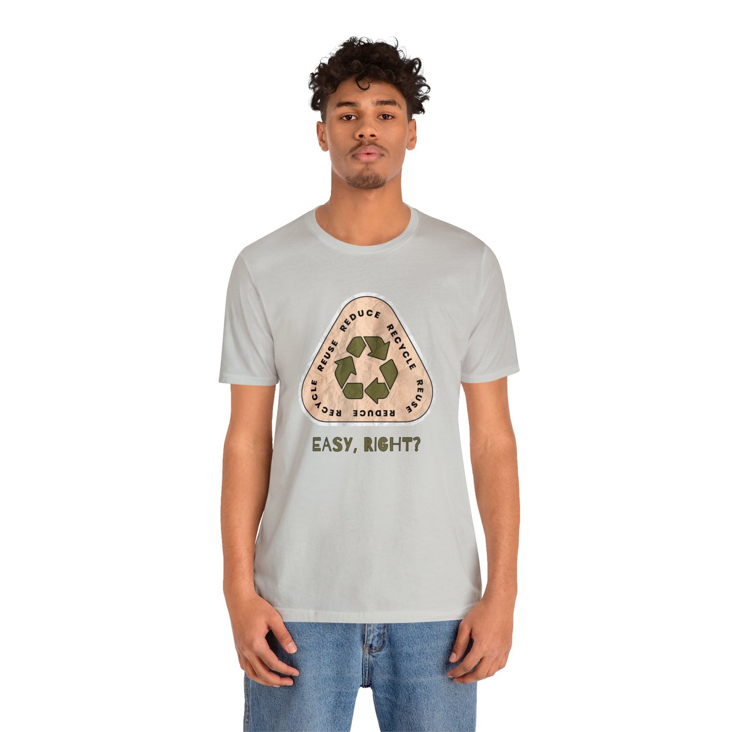 Recycle Tee | Enviormentalist Gift | Earth Day | Save The Planet | Conservationist | Mother Earth | Unisex | Men's | Women's | Tee | T-Shirt