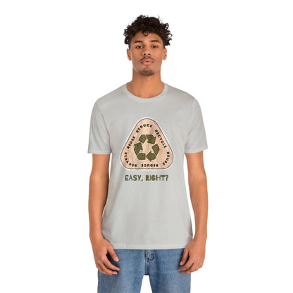 Recycle Tee | Enviormentalist Gift | Earth Day | Save The Planet | Conservationist | Mother Earth | Unisex | Men's | Women's | Tee | T-Shirt