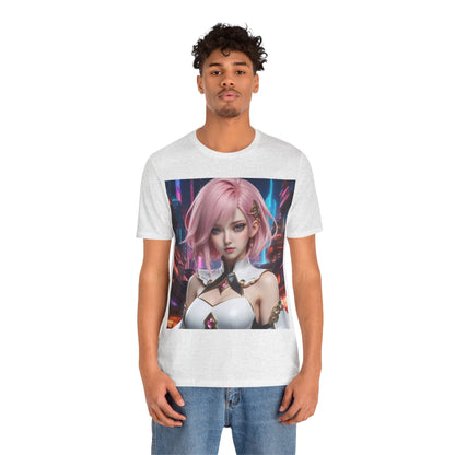 Kawaii Desu | Cute | Anime | CGI | Gamer | Fantasy Girl | Geek Gift | HD Graphics | Weeb | Waifu | Unisex | Men's | Women's| Tee | T-Shirt