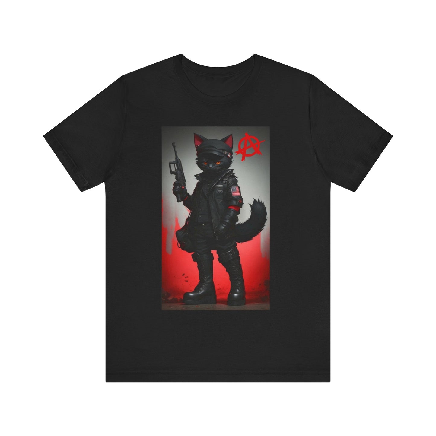 Sabo Tabbi | Anarchy | Pro Union | Historic | Black Cat | HD Graphic | Sabo Tabby IWW | Unisex | Men's | Women's | Tee | T-Shirt