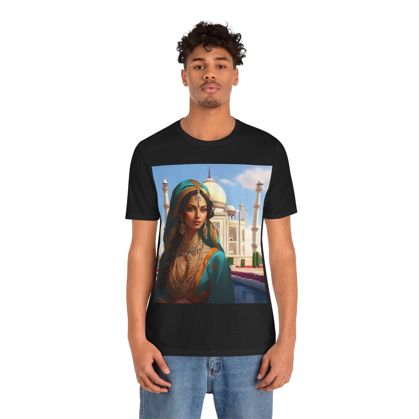 Shuddh Saundary | Taj Mahal | Pure Beauty | HD Graphic | Unisex | Men's | Women's | Tee | T-Shirt