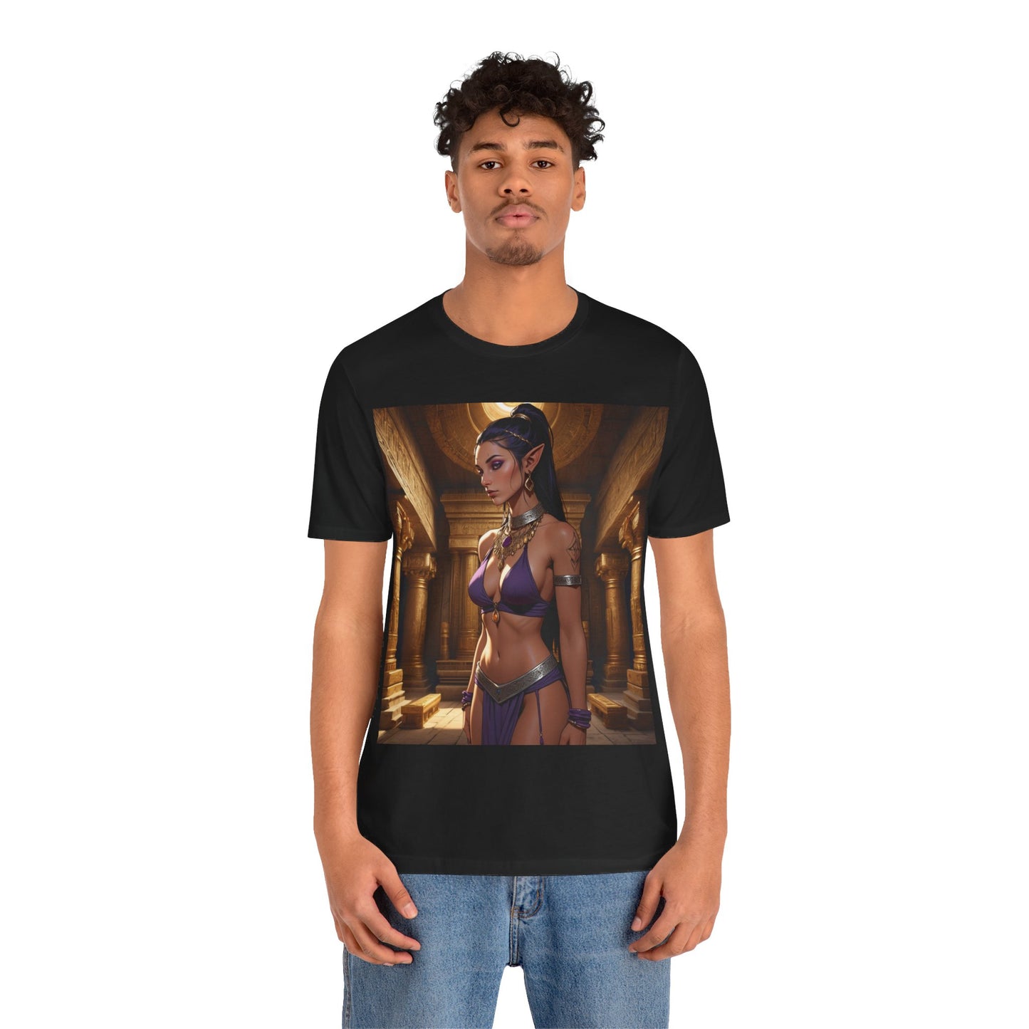 Keeper Of The Temple's Secrets | HD Graphic | Fantasy | Anime | Unisex | Men's | Women's | Tee | T-Shirt