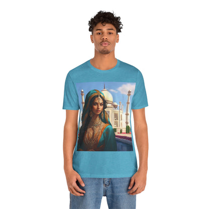 Shuddh Saundary | Taj Mahal | Pure Beauty | HD Graphic | Unisex | Men's | Women's | Tee | T-Shirt