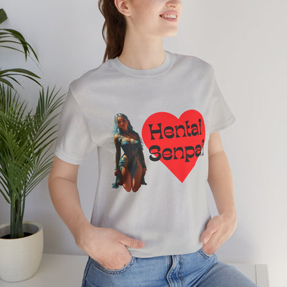 Hentai Senpai | Anime | CGI | Gamer | Fantasy Girl | Geek Gift | Unisex | Men's | Women's | Tee | T-Shirt