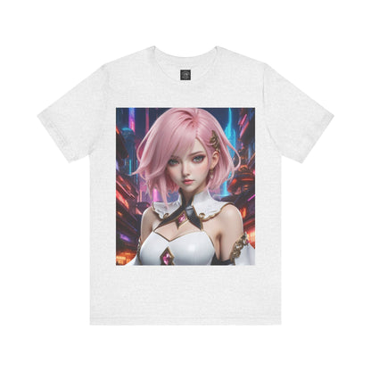 Kawaii Desu | Cute | Anime | CGI | Gamer | Fantasy Girl | Geek Gift | HD Graphics | Weeb | Waifu | Unisex | Men's | Women's| Tee | T-Shirt