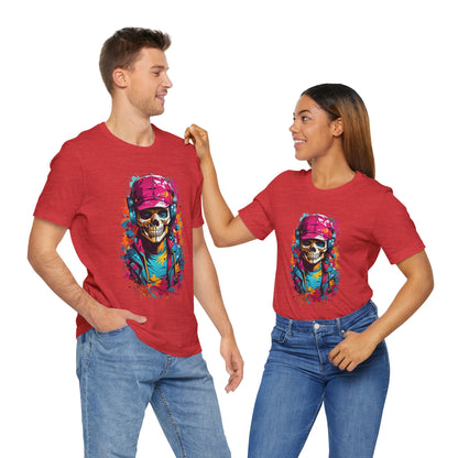 Colorful Skull | Gamer | Music | Intense | Unisex | Men's | Women's | Tee | T-Shirt