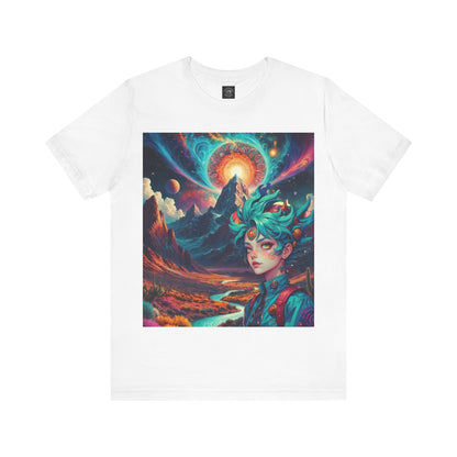 World Of Whimsy And Wonder | Abstract | Trippy Art | Shroomcore | Psychedelic | Unisex | Men's | Women's | Tee | T-Shirt