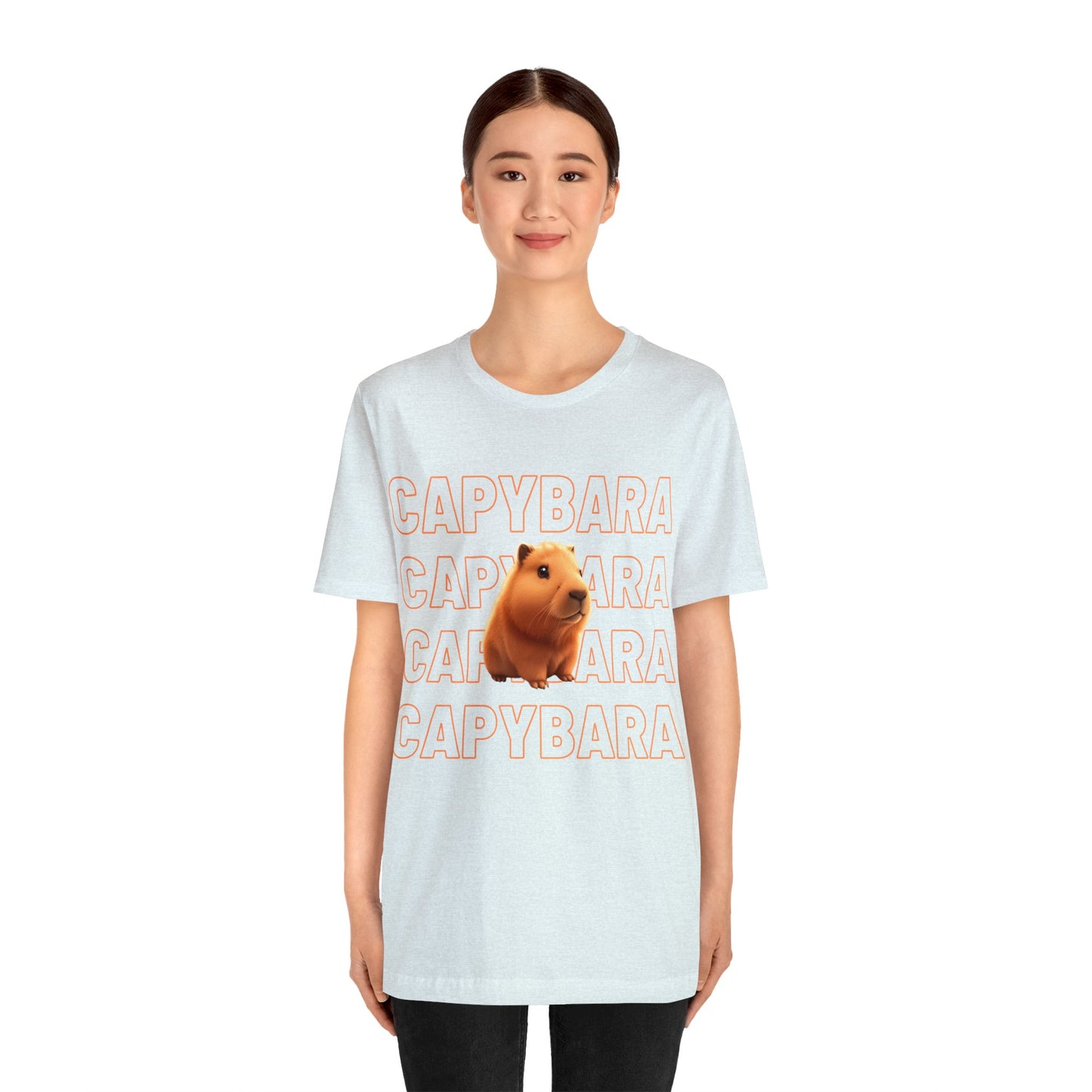 Capybara | Tik Tok | Animal Print | Cute | South America | Wildlife | Nature Lover's Gift | Unisex | Men's | Women's | Tee | T-Shirt