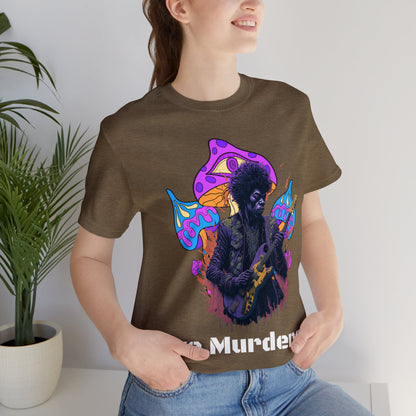 Axe Murderer | Guitar Hero | Psychedelic | Mushroom | Trippy | Unisex | Men's | Women's | Tee | T-Shirt