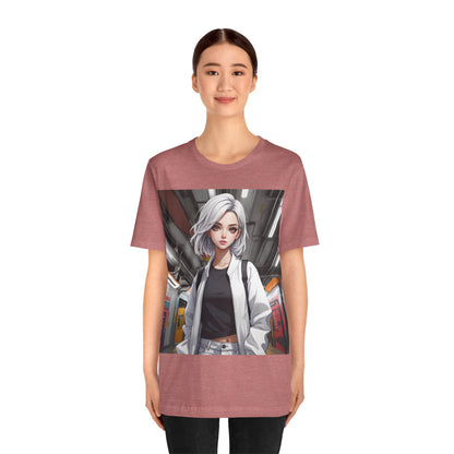 Subway Service | HD Graphic | Anime | Pretty Girl | Unisex | Men's | Women's | Tee | T-Shirt