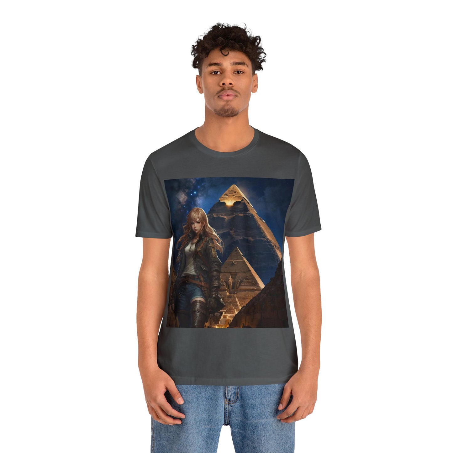 Tomb Raider Too | HD Graphic | Pyramids | Unisex | Men's | Women's | Tee | T-Shirt