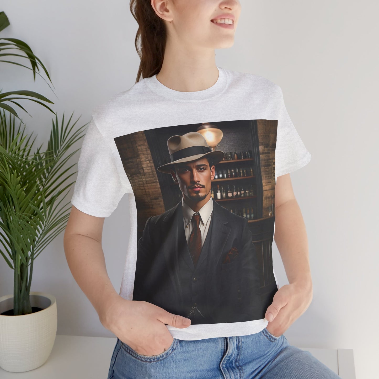 Gangster Is As Gangster Does | HD Graphic | Prohibition | Speakeasy | Unisex | Men's | Women's | Tee | T-Shirt