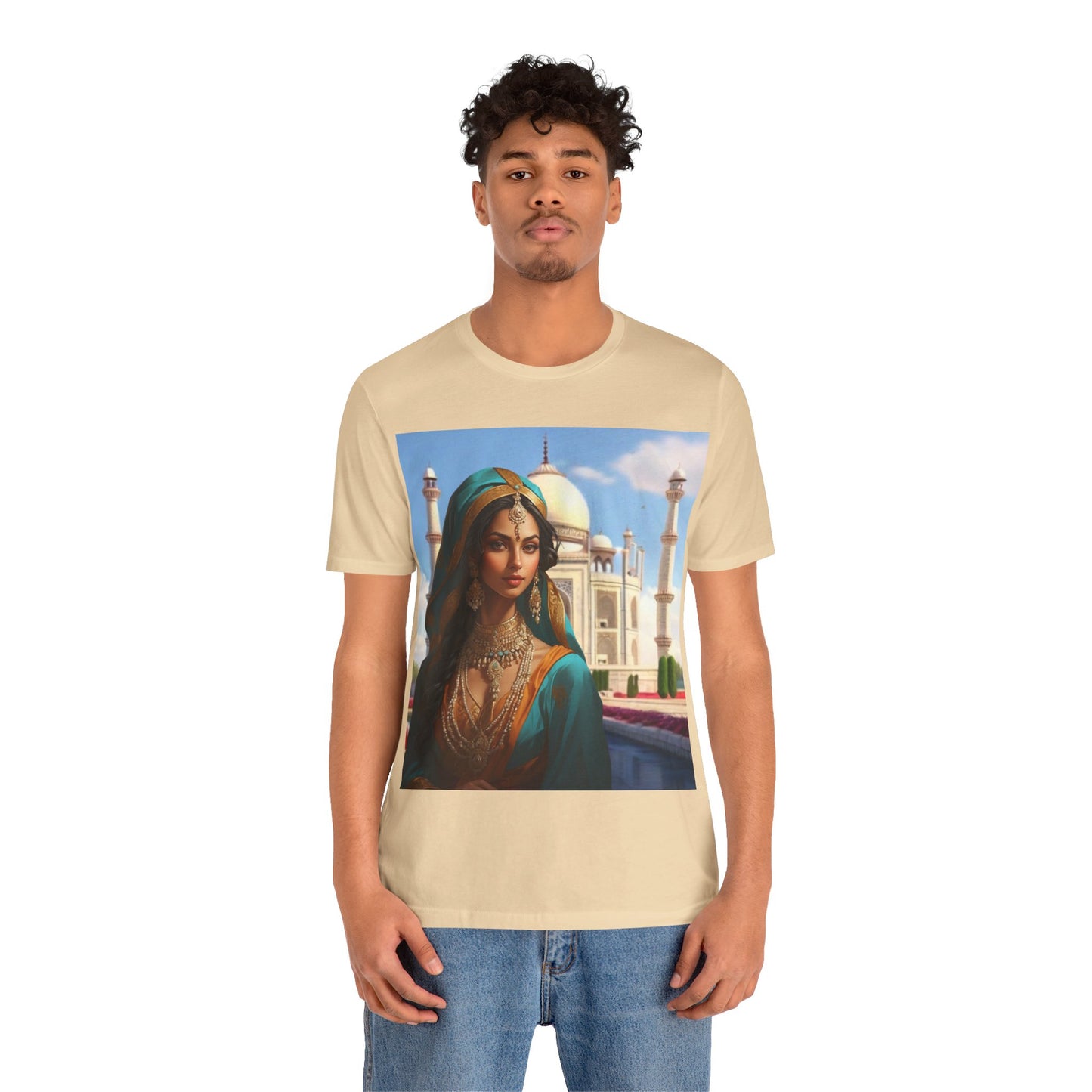 Shuddh Saundary | Taj Mahal | Pure Beauty | HD Graphic | Unisex | Men's | Women's | Tee | T-Shirt