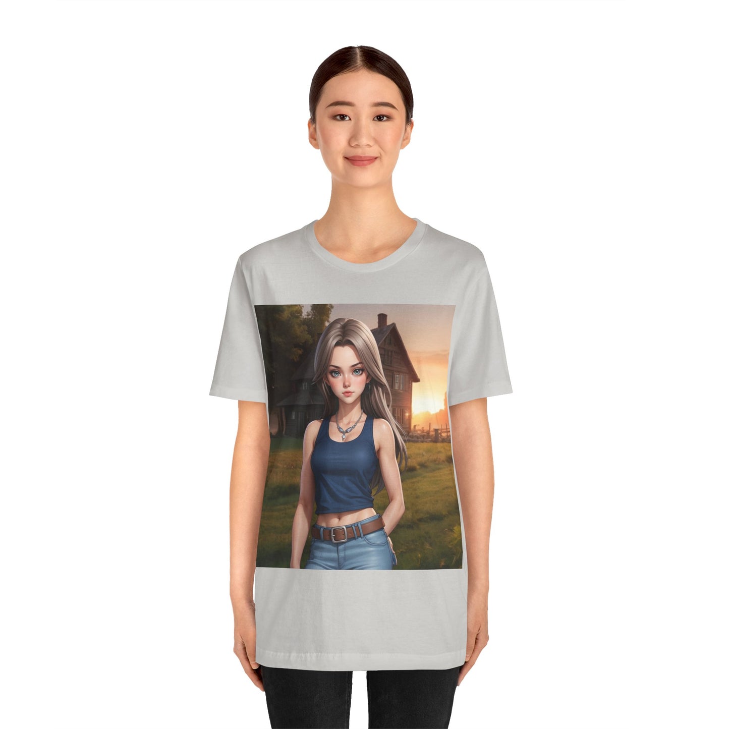 Country Girl | HD Graphic | Pretty Girl | Unisex | Men's | Women's | Tee | T-Shirt