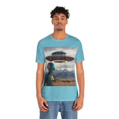 Believe! | HD Graphic | Alien | UFO | Close Encounter Of The First Kind | Spaceship | Unisex | Men's | Women's | Tee | T-Shirt