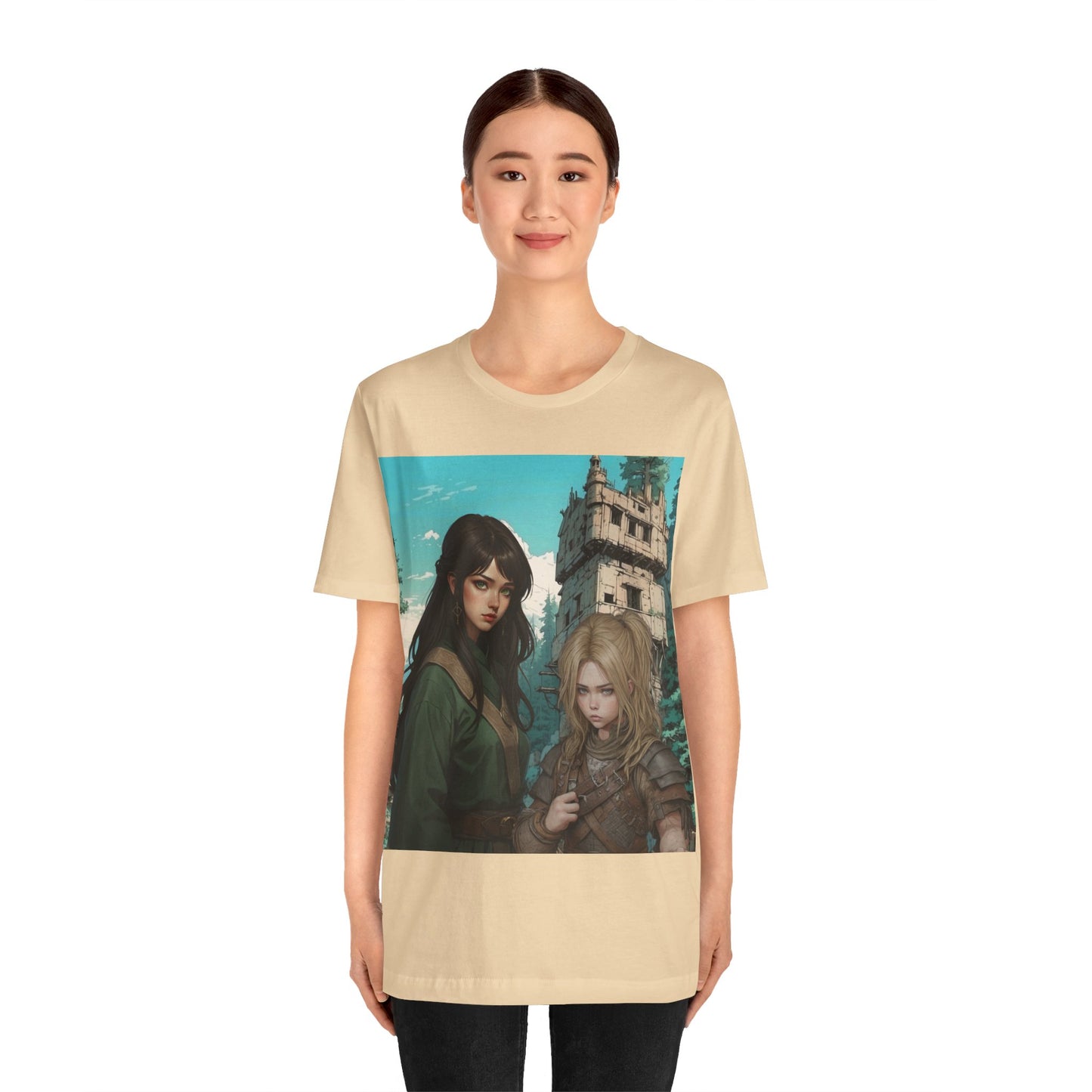 The Fallen Harbor | HD Graphic | Fantasy | Dungeons and Dragons | Unisex | Men's | Women's | Tee | T-Shirt