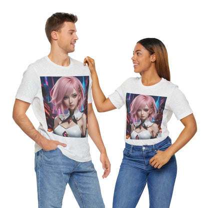 Kawaii Desu | Cute | Anime | CGI | Gamer | Fantasy Girl | Geek Gift | HD Graphics | Weeb | Waifu | Unisex | Men's | Women's| Tee | T-Shirt