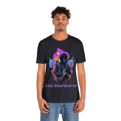 Axe Murderer | Guitar Hero | Psychedelic | Mushroom | Trippy | Unisex | Men's | Women's | Tee | T-Shirt