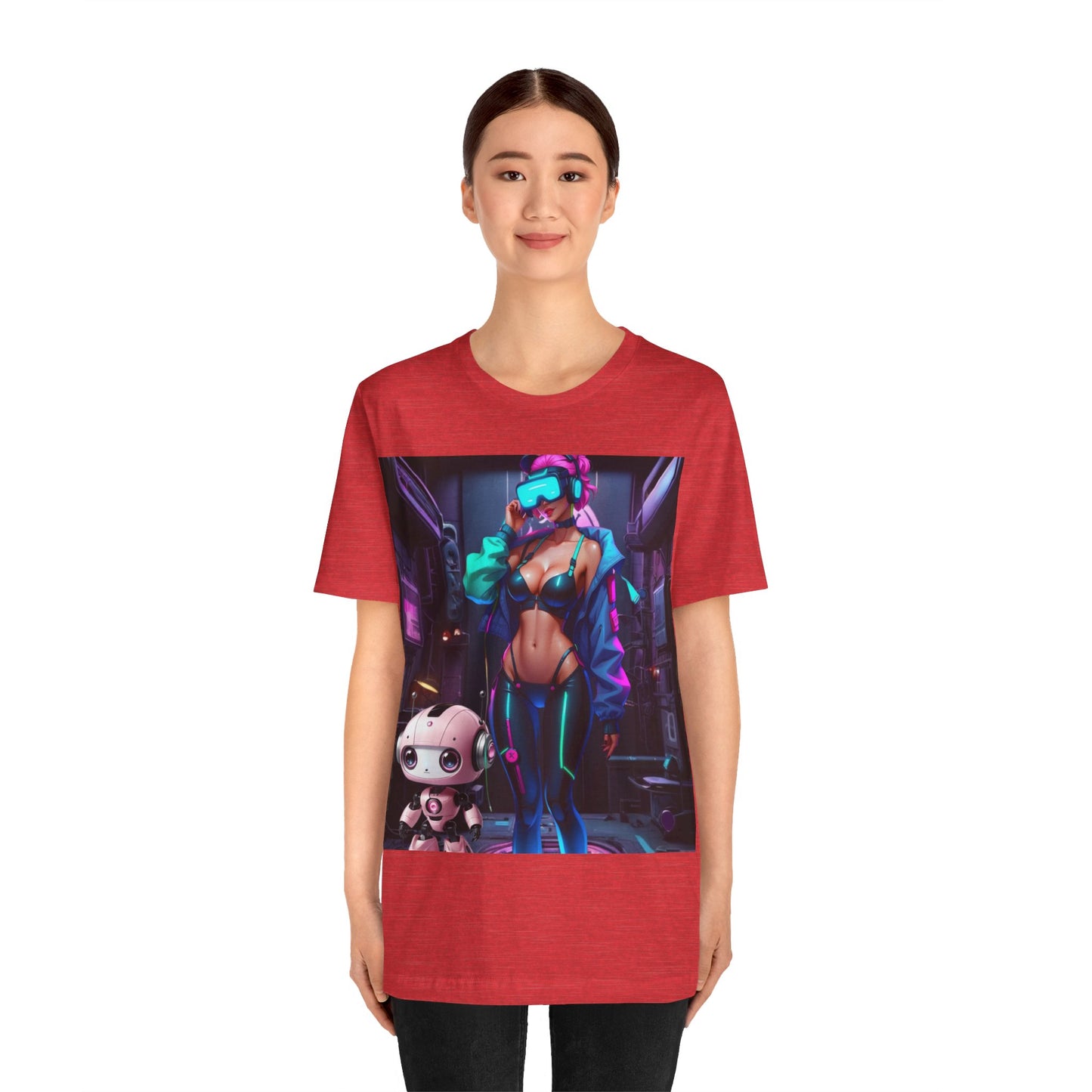 Cyber Cuties | HD Graphic | Anime | Cyber Punk | Unisex | Men's | Women's | Tee | T-Shirt