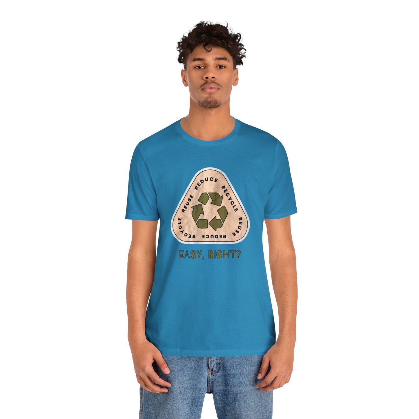 Recycle Tee | Enviormentalist Gift | Earth Day | Save The Planet | Conservationist | Mother Earth | Unisex | Men's | Women's | Tee | T-Shirt