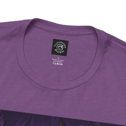 Extreme Close-Up | HD Graphic | Anime Style | Selfie | Purple Hair | Unisex | Men's | Women's | Tee | T-Shirt