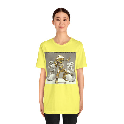 Dancing Robot | Tee | Party Gift | Rave | Techno | House Music | Hip Hop | Fun | Unisex | Men's | Women's | HD Graphics | All Ages | Cool | T-Shirt