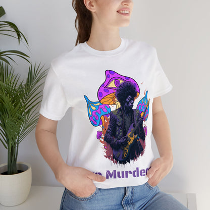 Axe Murderer | Guitar Hero | Psychedelic | Mushroom | Trippy | Unisex | Men's | Women's | Tee | T-Shirt