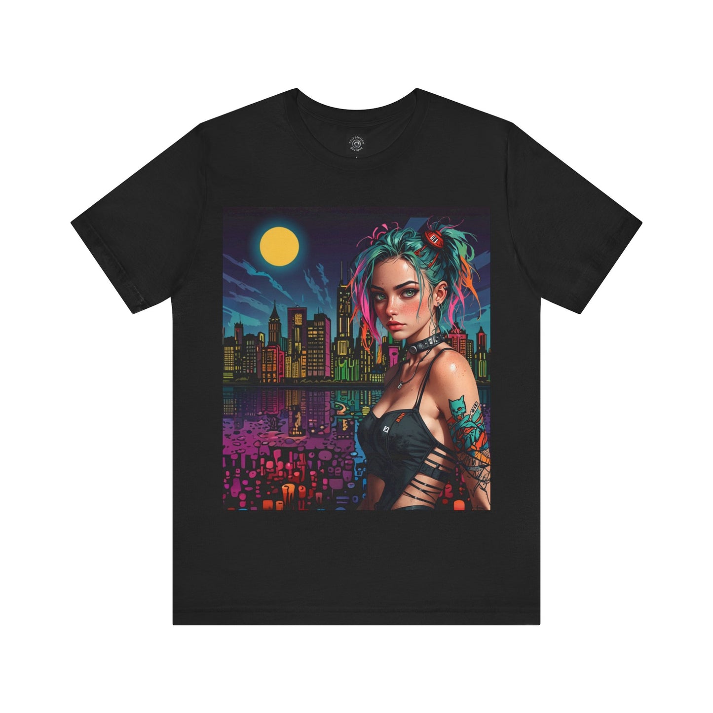 Cyberpunk Princess | Pastel | Cyberpunk | Unisex | Men's | Women's | Tee | T-Shirt