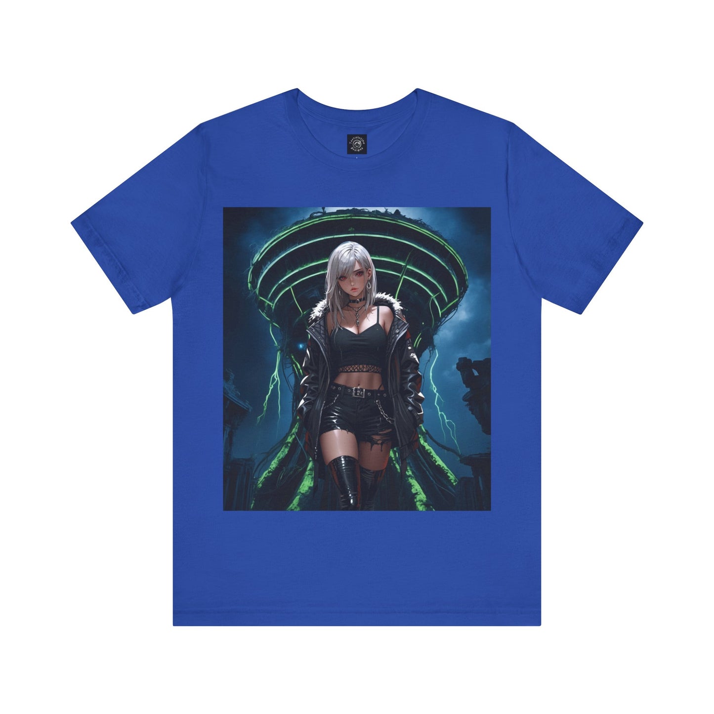 Kenzie | HD Graphic | Anime | Sci-Fi | Fantasy | Pretty Girl | Unisex | Men's | Women's | Tee | T-Shirt